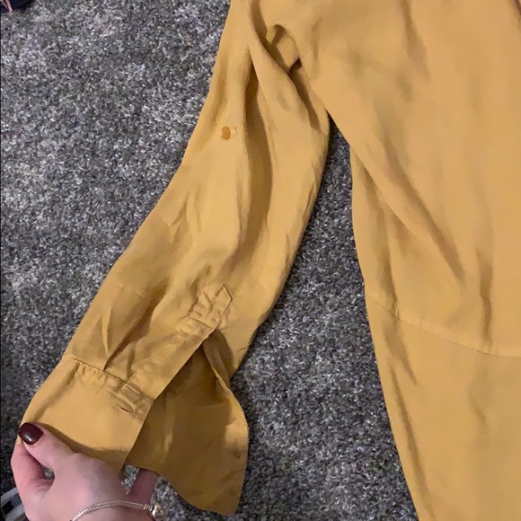 Yellow Button Up - Picture 4 of 7